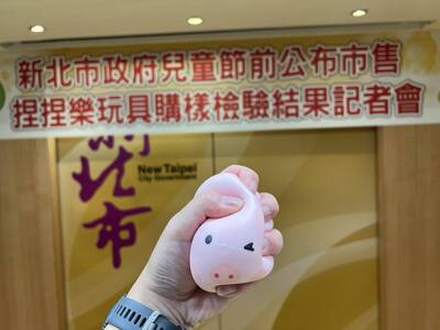 捏捏樂玩具使用示意圖