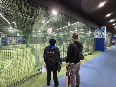 消保官會同體育局查核室內棒球練習場地相關標示規定